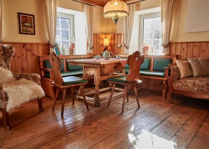 Semesterbostad Romantische Ferienhuette Nationalpark Kalkalpen, Sonnig, 2 Schlafzimmer, Wlan Kleinreifling