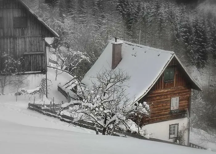 Romantische Ferienhuette Nationalpark Kalkalpen, Sonnig, 2 Schlafzimmer, Wlan Kleinreifling