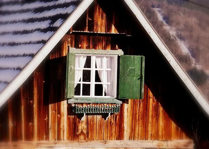 בית נופש Romantische Ferienhuette Nationalpark Kalkalpen, Sonnig, 2 Schlafzimmer, Wlan *